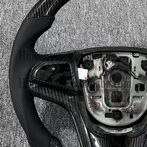 Quality Wholesale Perforated Leather Carbon Fiber <b>Steering</b> <b>Wheel</b> <b>for</b> Car <b>Steering</b> <b>Wheel</b> - Product Image 4