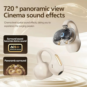 M136 TWS True Wireless <strong>Bluetooth</strong> Headphones High Sound Quality With Ear Clip Earbuds BT V5.4 Clip On OWS Sports Earphones - Product Image 4