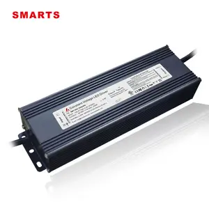 Yüksek PFC sabit gerilim led sürücüsü 24v 200w su geçirmez led güç kaynağı