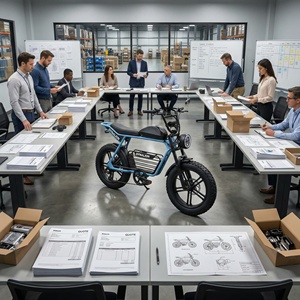 Prezzo Bicicletta Elettrica Direttamente dalla Fabbrica con Imballaggio in Cartone per Esportazione, E-bike per Riunioni di Approvazione Fornitori - Product Image 4