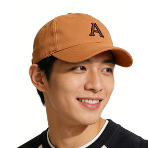 Gorras de Béisbol de Alta Calidad Directamente de Fábrica al por Mayor, Gorras de Béisbol con Bordado 3D, Gorras de Béisbol Naranjas - Product Image 1