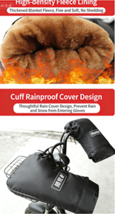 Gants de guidon de protection contre le froid WUPP, manchons pour guidon de scooter, garantie de 12 mois, accessoires essentiels pour moto - Product Image 4