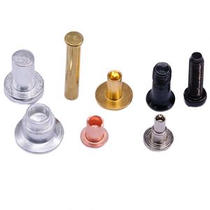 Fabricant expérimenté depuis 15 ans, rivets plats en acier inoxydable de différentes formes, rivets semi-tubulaires, certifiés ISO9001, personnalisables - Product Image 4