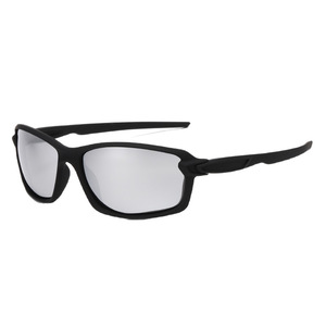 Lunettes de soleil polarisées pour hommes, monture noire, verres TAC, protection UV400, cyclisme, sports de plein air, pêche, conduite - Product Image 5