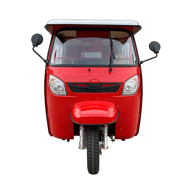 Tuk Tuk Taxi 1000w Benzina 3 ruote moto popolare in vendita in India elettrico passeggero triciclo per adulti