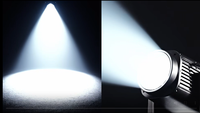 Projecteur de scène mobile étanche LS IP65 600W RGBWA blanc chaud avec contrôle DMX512 pour événements, bars, DJ, clubs, discothèques, scènes, théâtres, mariages