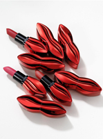 Rouge à lèvres mat de qualité supérieure pour femmes, 6 couleurs, marque privée, nouveau design, ensemble de rouges à lèvres