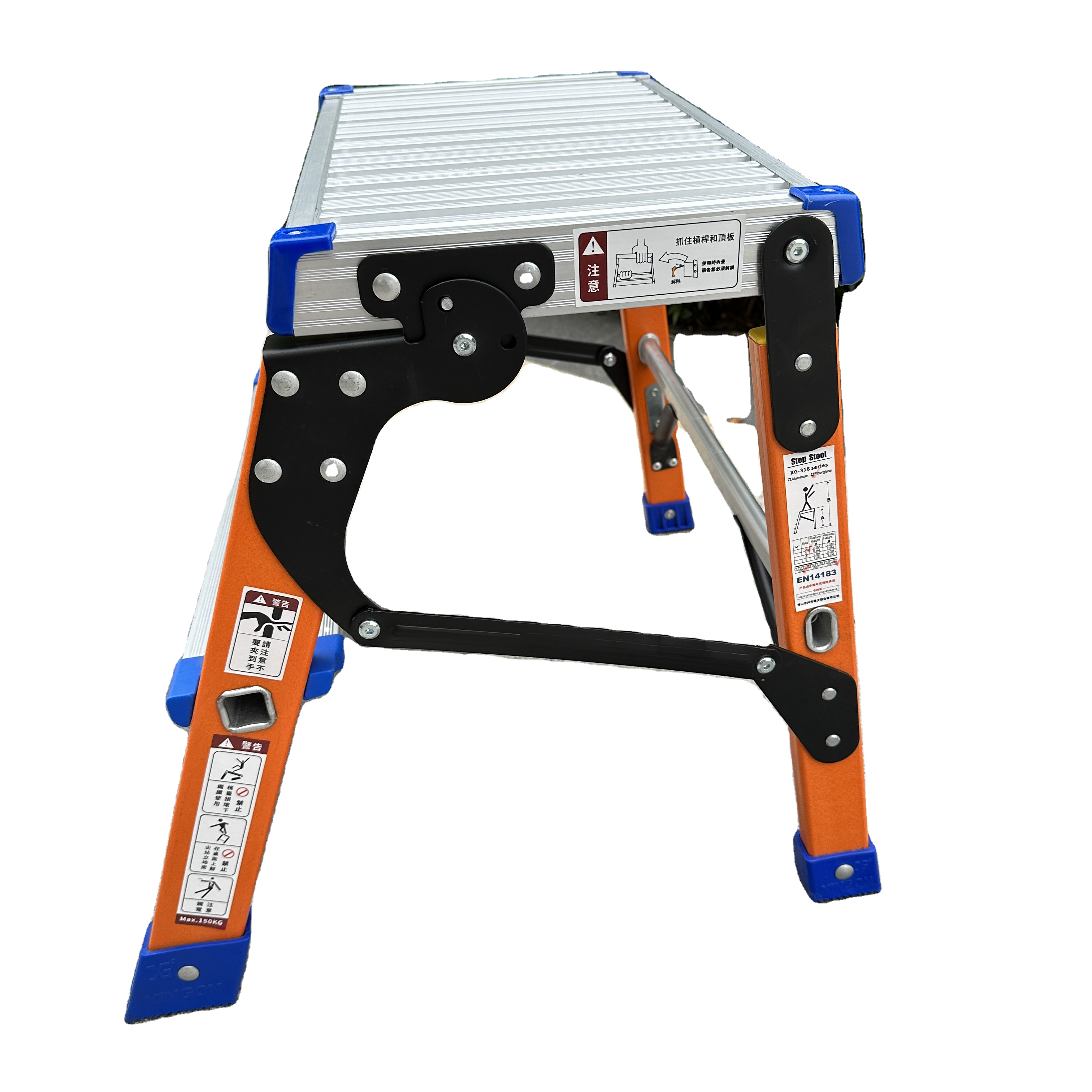 Modern Industrial Design FRP Aerial Work Platform for Warehouse Outdoor Workshop Use Made of Durable Aluminum Alloy
