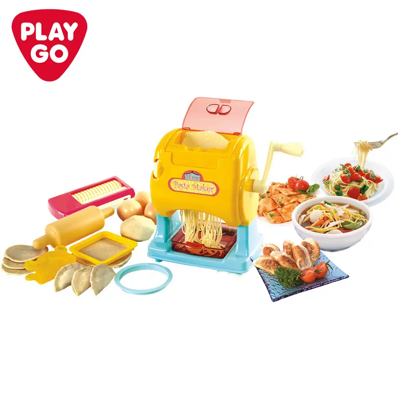 Playgo Home Pastamaker Unisex Populaire Rollenspel Voor Kinderen Keukenspeelgoed Noedelmachine