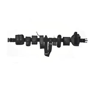 Ensemble de ceinture tactique Molle durable en 10 pièces, ceinture utilitaire réglable en toile avec pochettes pour la randonnée en plein air et la sécurité, fabriqué en Chine - Product Image 1