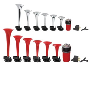 Kit <span class=keywords><strong>de</strong></span> klaxon à air 12V 6 pistons super puissant, universel, électrique, étanche, pour voiture, camion, SUV, <span class=keywords><strong>bateau</strong></span>, véhicule - Product Image 4