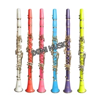 New Product 17-Keys ABS Body Clarinets Multi-Color Available Tone BB Fun and Colorful Wind Instruments