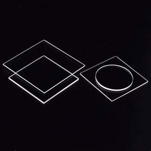 Fenêtre optique enduite UV IR en verre de silice fondue par quartz ultra-mince d'approvisionnement d'usine - Product Image 4