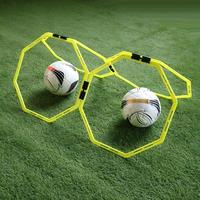 Anillo Hexagonal de Agilidad para Entrenamiento de Fútbol y Baloncesto, Anillo Multifuncional para Ejercicios Físicos ST-850E para Correr