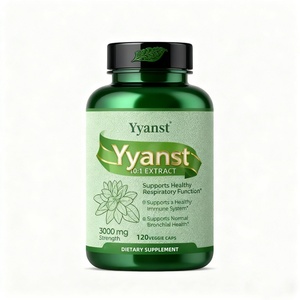 Cápsulas de Hoja de Gordolobo de Marca Privada Extra Fuertes, Apoyan la Función Respiratoria Saludable, Refuerzan la Inmunidad - Product Image 1