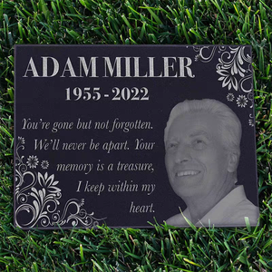 Chinese <strong>Memorial</strong> <strong>Plaques</strong> Personalized Portrait <strong>Memorial</strong> Headstone Marker Engraved on Premium Black Granite Headstones - Product Image 5