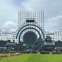 Échafaudages en treillis métallique personnalisés avec système de connexion rapide Ringlock portable pour scènes de concert, événements et tentes d'exposition