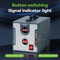 Stabilisateur de tension électronique PHR 2KVA, entrée 160-260V, sortie 220V, protection contre les surtensions à temporisation pour climatiseur et réfrigérateur