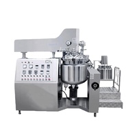 Machine de mélangeur émulsifiant d'homogénéisation sous vide de type fixe d'onguent de crème de tomate de mayonnaise cosmétique