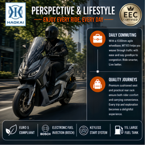 <span class=keywords><strong>Scooter</strong></span> <span class=keywords><strong>a</strong></span> Benzina 150CC Raffreddato ad <span class=keywords><strong>Acqua</strong></span> EEC EURO5, 4 Tempi, Iniezione Elettronica Bosch, CVT, Freni ABS Anteriori/Posteriori, per Adulti, Avventura, Autostrada, Lunga Distanza - Product Image 4