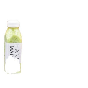 Venta al por Mayor de Botellas de Plástico Cuadradas Transparentes de 120 ml y 250 ml para Jugo de Limón, Bebidas y Smoothies, Envases para Bebidas con Tapa - Product Image 4
