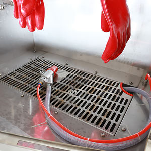 Cabine de sablage électrique à eau robuste à quatre pieds, pompe de polissage, acier inoxydable AISI 304, sablage à eau efficace - Product Image 2