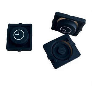 Boutons conducteurs en silicone noir pour cuisinières à riz et à induction - Tampons de qualité alimentaire, personnalisation possible, échantillons gratuits disponibles - Product Image 1