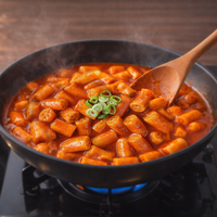 Assurance Qualité Nouveau Produit Authentique Recette Coréenne Tteokbokki Épicé Sucré Fleur de Riz Conçu pour l'Exportation Qualité Supérieure
