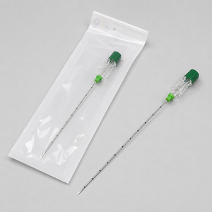 <span class=keywords><strong>Aiguille</strong></span> <span class=keywords><strong>de</strong></span> <span class=keywords><strong>ponction</strong></span> guidée par ultrasons jetable avec cathéter échogène pour biopsie médicale - Product Image 4