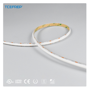 Tira de LED de 10 mm, 320 LED, Alta Densidad, 22 W, Alta Potencia, DC24 V, CCT Dual 2700 K y 6500 K, IP20, 90 CRI, 25 mm para Corte de Precisión - Product Image 1