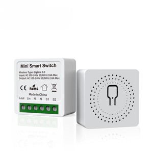 Cina produttore di fornitura diretta per Tuya Smart Life wi-fi Zigbee 16A Mini Smart Power Monitor interruttore a parete modulo relè bidirezionale - Product Image 1