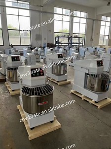 Mélangeur à spirale pour pâte à pain, machine industrielle commerciale VBJX, petite <span class=keywords><strong>farine</strong></span> de blé et de maïs, vitesse variable, boulangerie alimentaire - Product Image 4