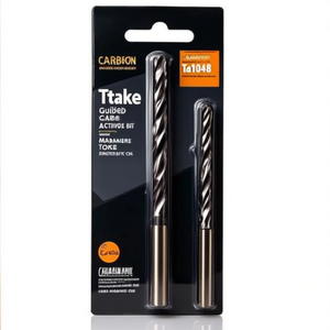 Foret en carbure Ttake Ta1048 à 6 plaquettes de guidage, revêtement optimisé pour les machines-outils - Product Image 2