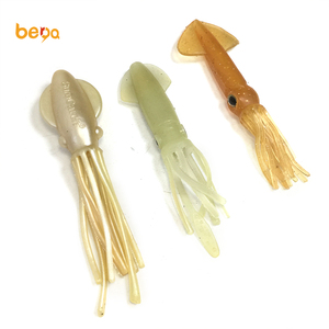 10CM-30CM gonna di calamaro di polpo luminoso di plastica morbida attira esche <span class=keywords><strong>artificiali</strong></span> pesca d'acqua dolce 20g esche da pesca in gomma - Product Image 2