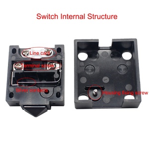 Công tắc cửa màu đen chất lượng cao 2A cho cửa tủ quần áo Công tắc đèn tủ loại 2021 - Product Image 5