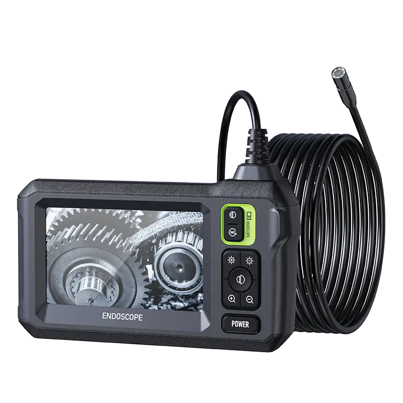 ANESOK C30-M yüksek çözünürlüklü muayene kamera IP67 su geçirmez 8mm tek Lens 10M/20M/30M için otomotiv boru hattı algılama