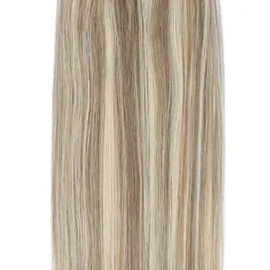 Extensiones de Cabello 100% Remy, Lisas con Mechas de Color Natural, Textura Lisa, Cabello Humano Personalizable - Product Image 3