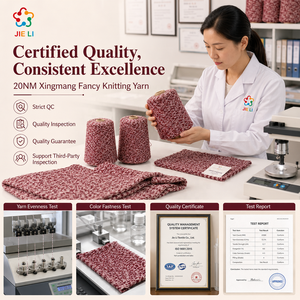 Fil à tricoter mélangé coton, <span class=keywords><strong>Tencel</strong></span>, laine et nylon, texturé étoilé 20NM, vente en gros d'usine, pour hauts tricotés haut de gamme pour <span class=keywords><strong>le</strong></span> quotidien - Product Image 4