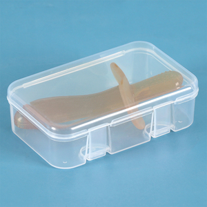SUNSHING Portable Baby Teether Storage Box Clear Infant Teething Holder Small Plastic Container Wholesale Infant Teether Case - Product Image 3