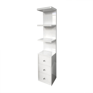 Meuble <span class=keywords><strong>de</strong></span> <span class=keywords><strong>rangement</strong></span> et coiffeuse 13 tiroirs Ellie avec étagères <span class=keywords><strong>de</strong></span> <span class=keywords><strong>rangement</strong></span> - Product Image 6