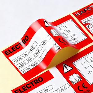 Tùy Chỉnh Bền Xe Lithium Ion Điện Pin Gói Nhãn Dính Sticker Chịu Nhiệt Độ Cao In Ấn Nhãn - Product Image 1