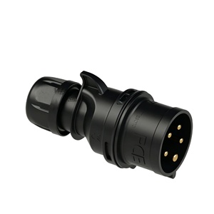 Enchufe, Conector y Tomacorriente Industriales de la Marca PCE Importados de <span class=keywords><strong>Austria</strong></span> para Iluminación de Escenarios, Serie 380V 16A 5 Pines - Product Image 1