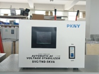 Stabilisateur de tension 5KVA 6KVA, type servo, monophasé AC 220V, régulateur de tension automatique AVR pour appareils électroménagers
