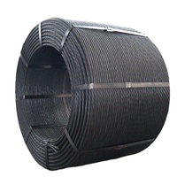 Fournisseur de post-tension de brin de béton précontraint ASTM A416 12.7MM 15.24MM Grade 270 1860MPA pour la construction
