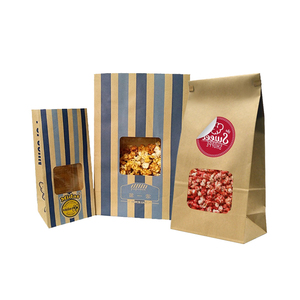 <span class=keywords><strong>Bolsas</strong></span> <span class=keywords><strong>de</strong></span> <span class=keywords><strong>papel</strong></span> <span class=keywords><strong>Kraft</strong></span> <span class=keywords><strong>pequeñas</strong></span> personalizables, color blanco y marrón, para comida, para llevar comida, galletas, <span class=keywords><strong>con</strong></span> <span class=keywords><strong>ventana</strong></span> - Product Image 6