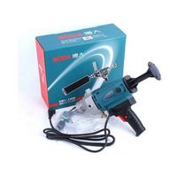 BODA DW1-120D Taladro de hormigón eléctrico industrial OEM de 1600W y 220V con broca de diamante para paredes, azul, 1 año de garantía