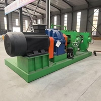 Molino triturador de caucho para neumáticos usados, máquina de reciclaje industrial de neumáticos, produce gránulos uniformes de 1-3 mm y polvo de caucho de 0-40 mallas