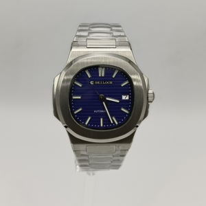 Montre-bracelet de qualité personnalisée avec mouvement NH35, montres mécaniques avec boîtier en saphir, style professionnel - Product Image 3