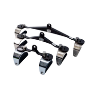 Poignées d'exercice réglables Mag Grip Pull Back & Press Down Lat Bar Rotation Triceps Machine d'exercice pour la fixation de câble de gymnastique
