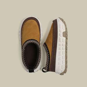 Zapatos de tabla de cuero informales versátiles, suela gruesa, aumento de altura, pedaleo de <span class=keywords><strong>un</strong></span> pie, <span class=keywords><strong>neumáticos</strong></span> Baotou, nuevo tipo de pastel de esponja, PU para caminar - Product Image 3